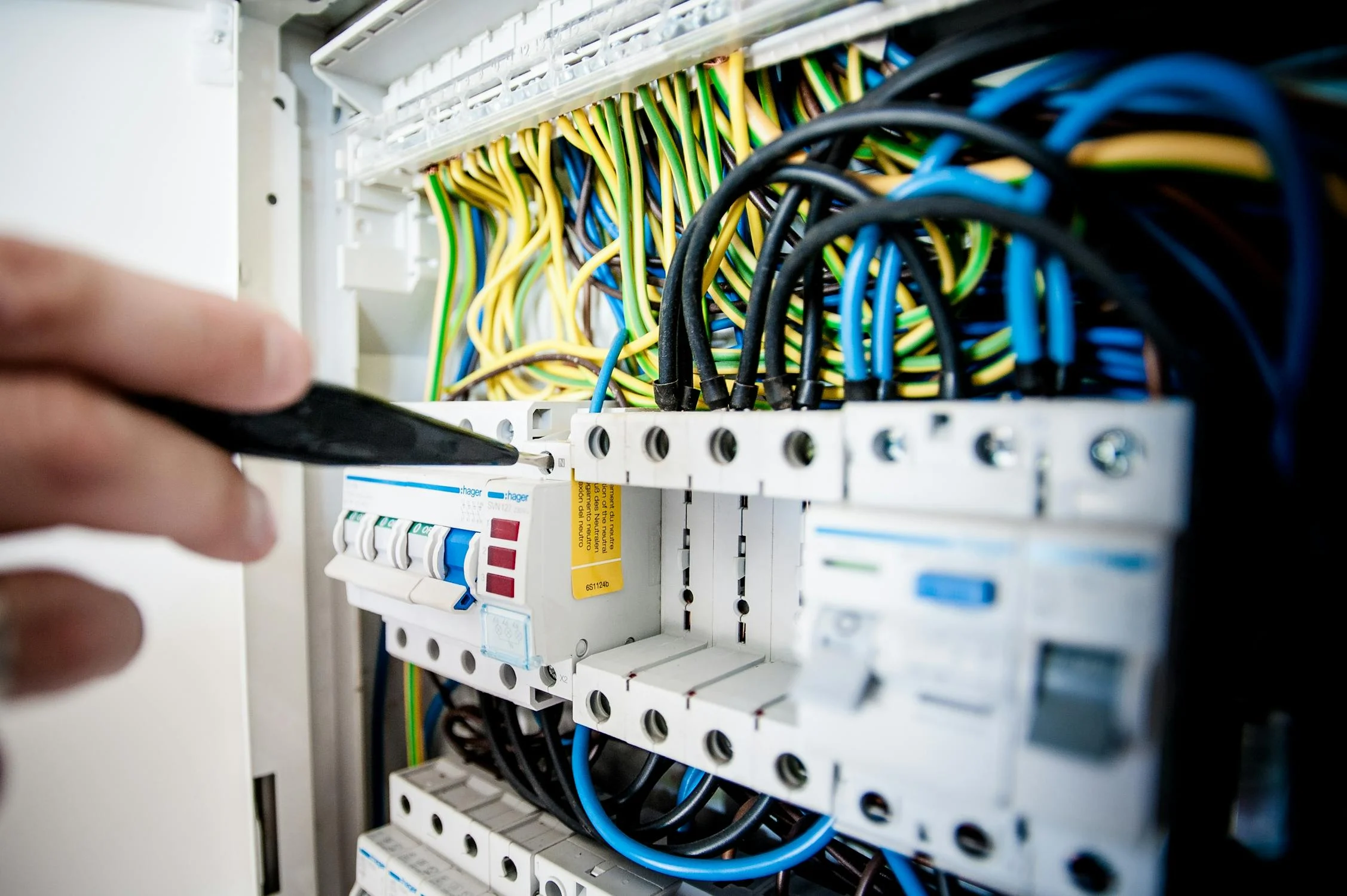 electrical panel installation and circuit breaker upgrade in North Carolina